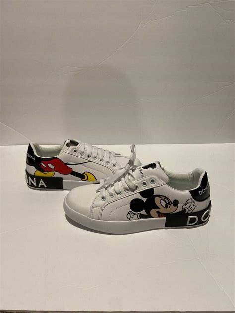 dolce gabbana mickey mouse tenis|dolce gabbana sneakers.